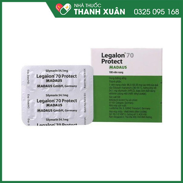 Legalon 70 Protect trị bệnh về gan